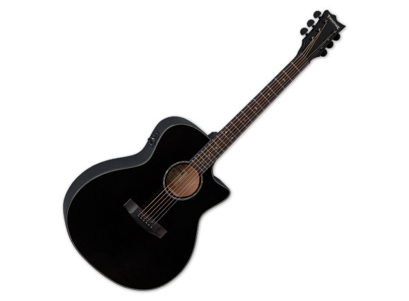 ESP LTD A-300E Tombstone Electro Acoustic, Black ESP LTD A-300E Tombstone Electro Acoustic, Black